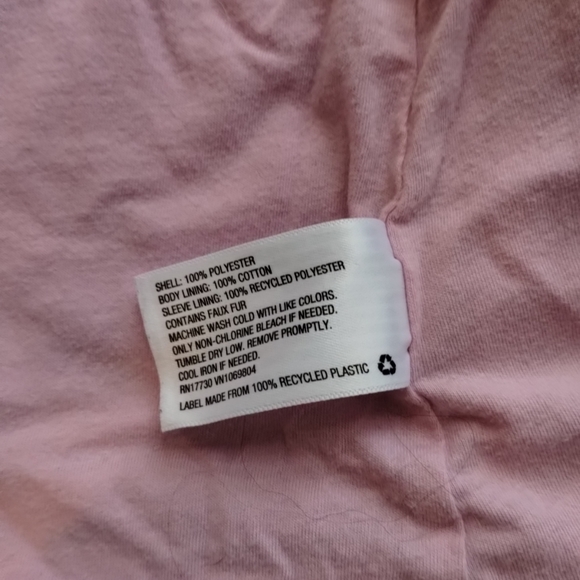 Cat and Jack kids fuzzy hooded jacket button up 2T - Picture 9 of 9